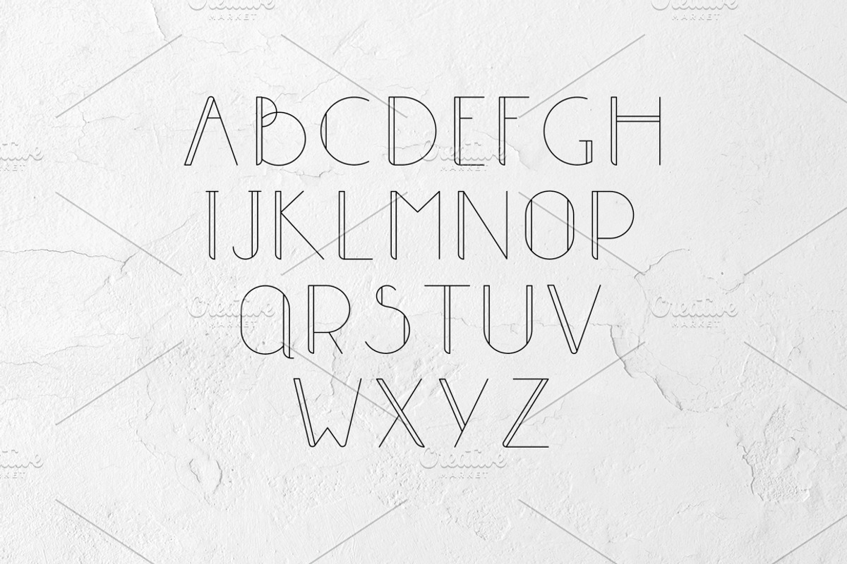BACKSTAGE Sans Serif Font preview 2