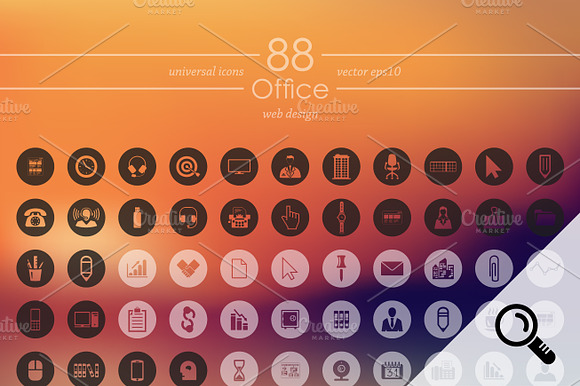 88 Office Icons