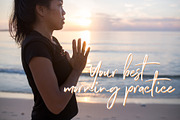 Sunrise Yoga Practice Photo Set, a Person Photo by Beach Babe Stock (Thumbnail 2 of 5)