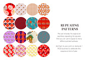 Lunar New Year 22 Repeating Patterns, a Pattern Graphic by CC CREATIVE CO (Thumbnail 9 of 10)