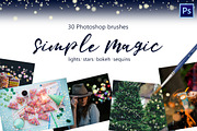 Magic brushes -lights, bokeh, tinsel, a Brush Add-On by Pikovit (Thumbnail 1 of 17)