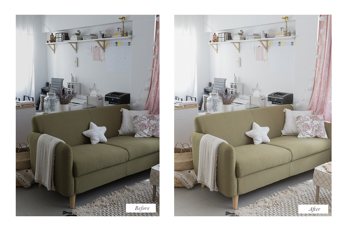 Photoshop Actions - Natural Indoors preview 8