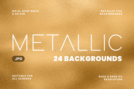 Metallic Gold & Silver Foil Textures, a Texture Graphic by Aurora Graphics