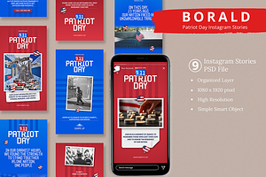 Patriot Day Canva & Instagram Story, a Social Media Template by Attype