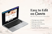 Blush Pink Wedding Website, a Landing Page Template by Everyday Perfection (Thumbnail 5 of 12)