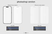 Phone 16 Pro Screen Promo Mockup, an iPhone Mockup by scribrostudio (Thumbnail 3 of 12)