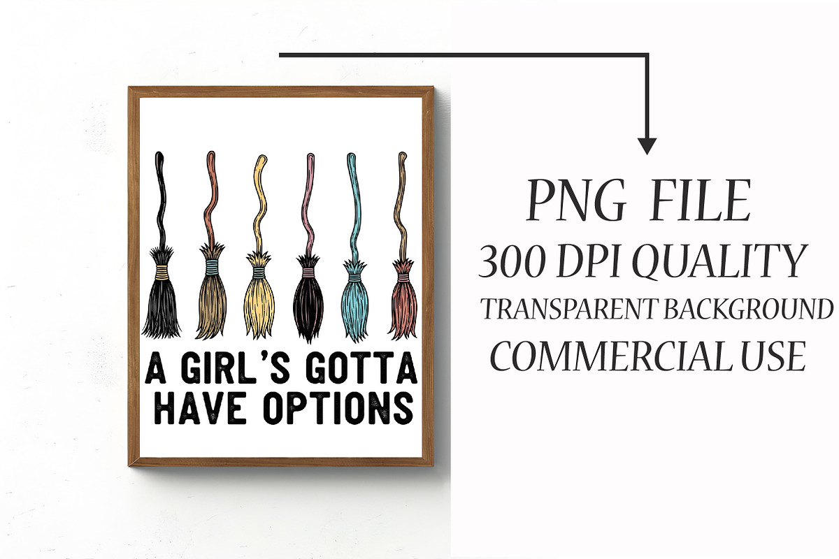 A Girl's Gotta Have Options Witch PN, an Illustration by Libby Wishes (Photo 2 of 6)
