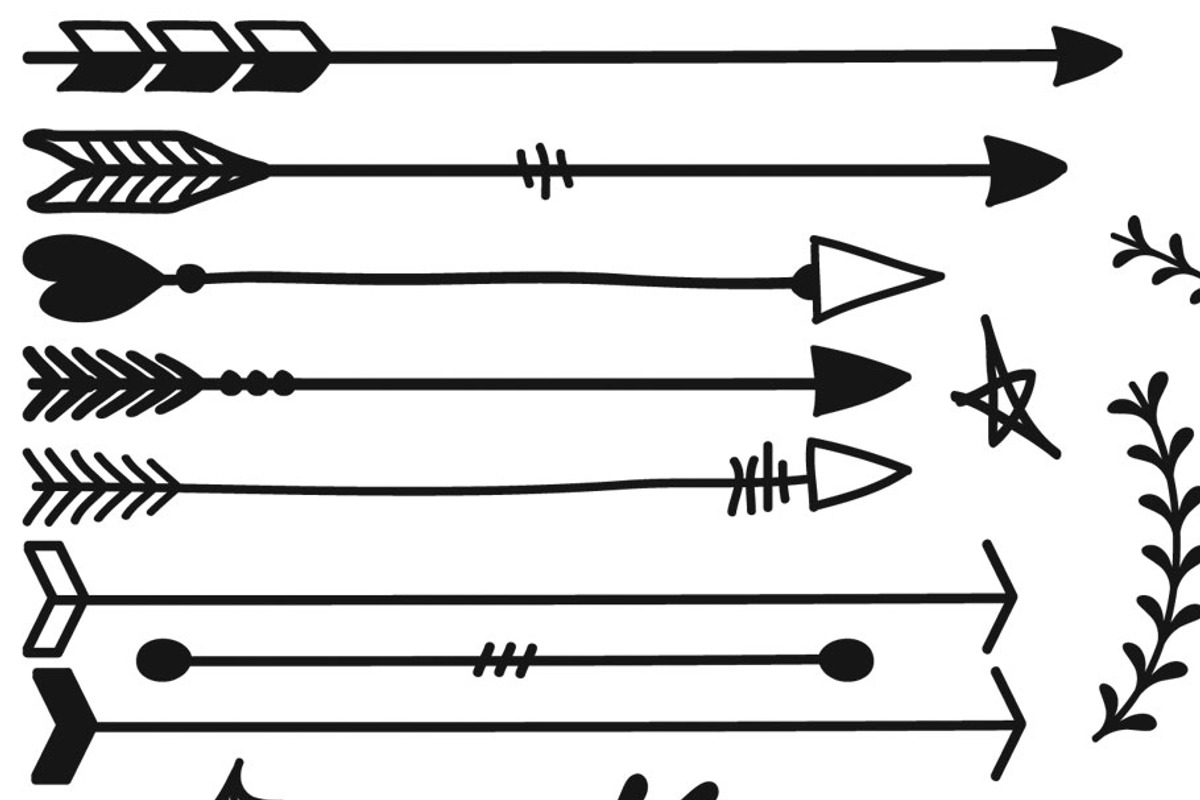 72+ Handdrawn Arrows, Dividers etc., an Object Graphic by The Bumble Box (Photo 3 of 3)
