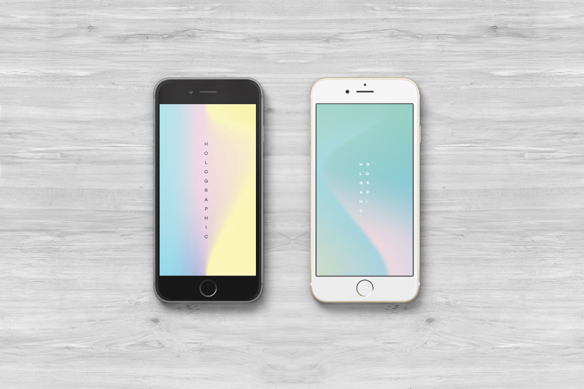 Holographic gradients, a Texture Graphic by Polar Vectors (Photo 4 of 17)
