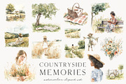 Countryside Memories, a Decorative Illustration by PeDe Designs (Thumbnail 13 of 15)
