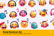 Emoji Emoticon Set | Transparent PNG, an Object Graphic by Reformer Mockup (Thumbnail 6 of 12)