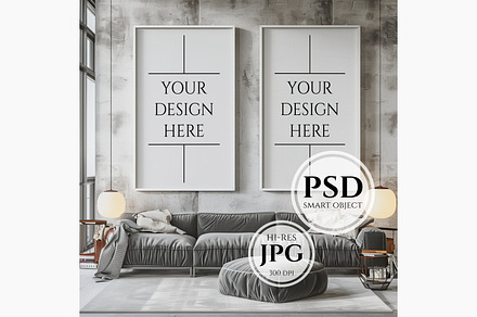 Frame Mockup, Wall Art Mockup