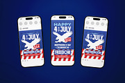 USA Independence Day Flyer Set, a Flyer Template by The Good Store (Thumbnail 2 of 2)