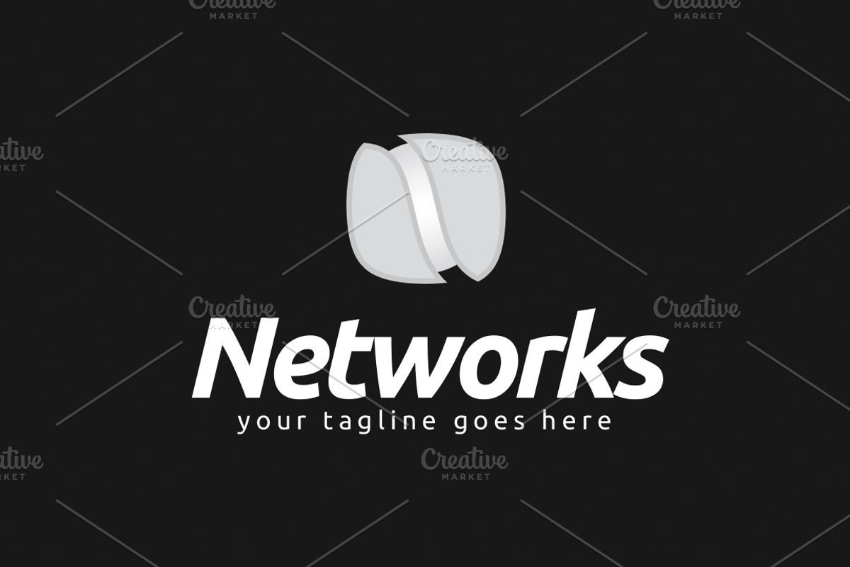 Networks Logo Template, a Branding & Logo Template by PixaSquare (Photo 5 of 5)