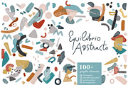 Abstract Balance Graphic Set, a Decorative Illustration by Nina's Illustration Shop (Thumbnail 1 of 7)