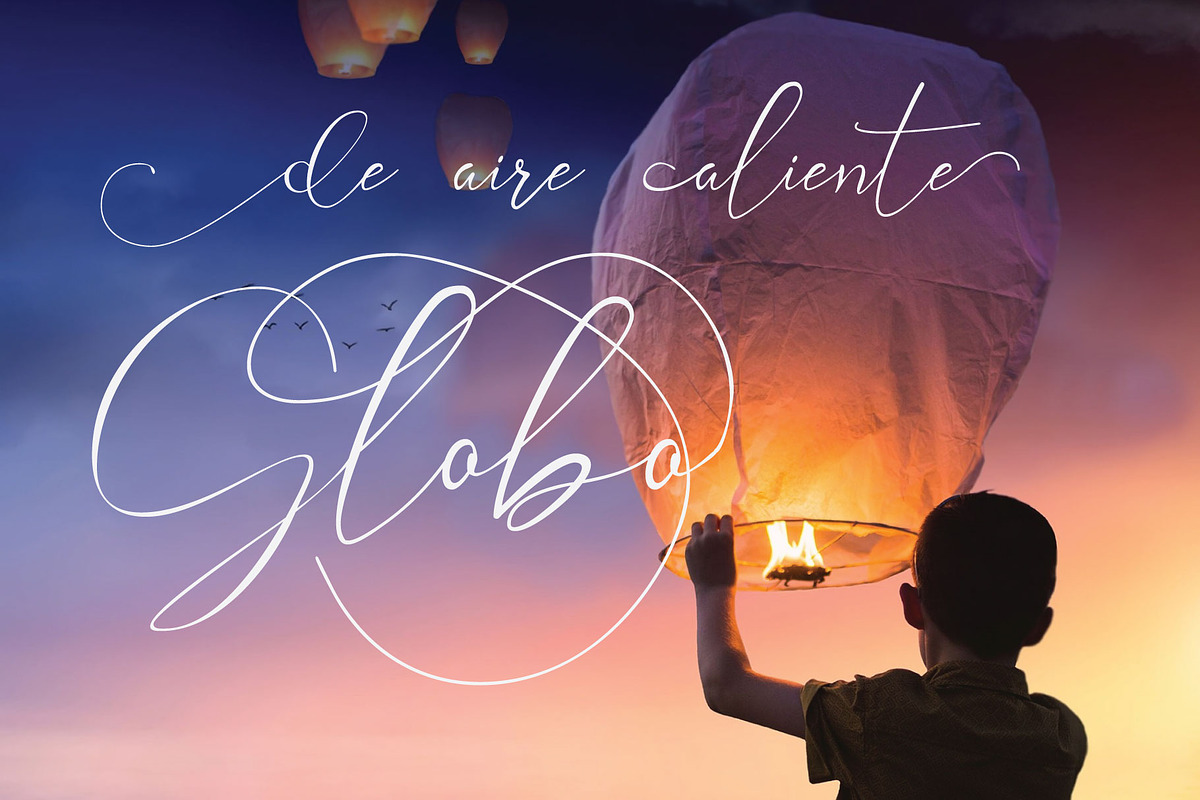 Andora Ardelion - copperplate font, a Script Font by Gittype (Photo 11 of 11)