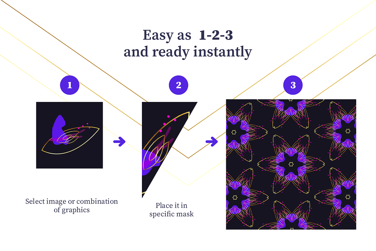 Kaleidoscope/Mandala Maker, a Pattern Graphic by LazyCrazy (Photo 4 of 8)