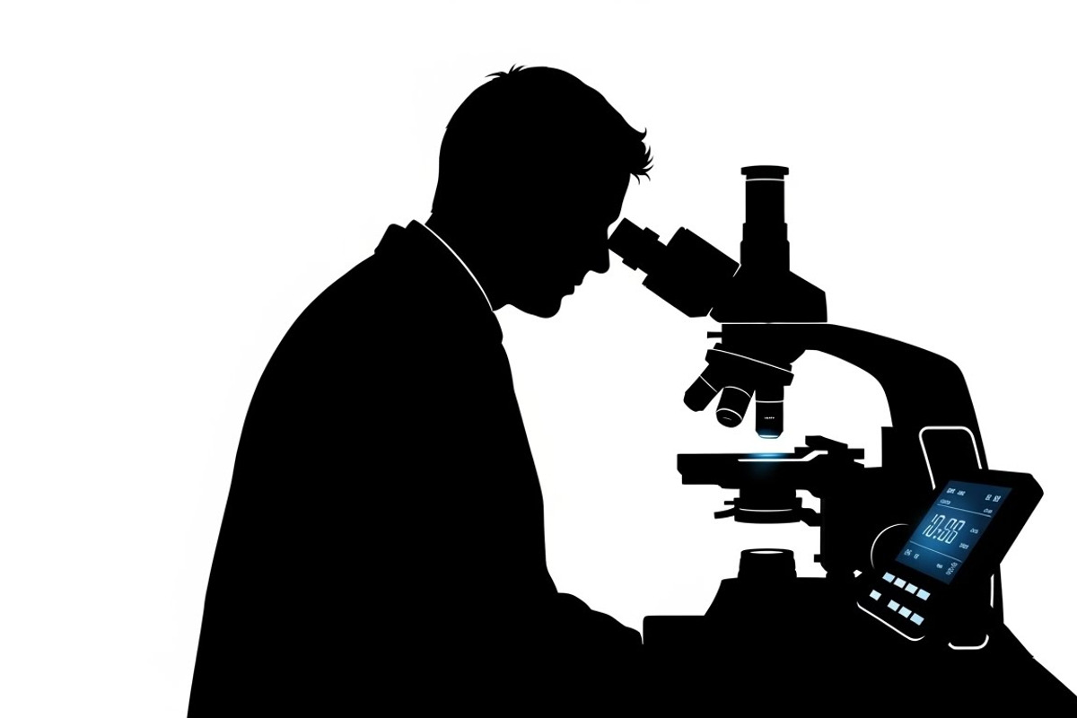 This Scientist Lab Silhouettes, an Illustration by Amazin_art (Photo 13 of 31)
