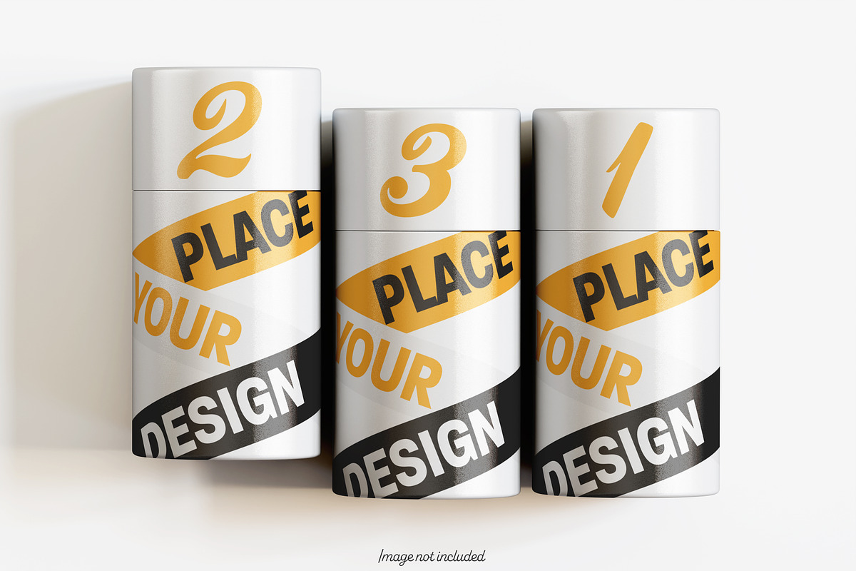 Paper tube pack mockup bundles V2, a Packaging Mockup by Ambo Ampeng (Photo 23 of 26)