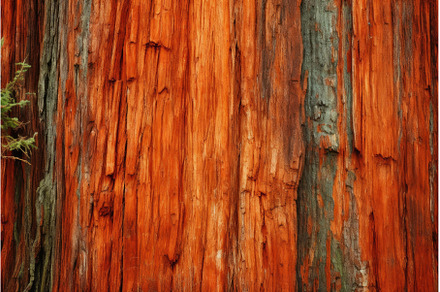 Knotty Redwood tree texture skin, a Nature Photo by Ylivdesign