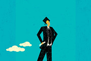 Business Concepts Bundle 03 Men, a Person Illustration by retrorocket (Thumbnail 2 of 16)