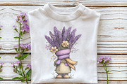 Whimsical Lavender Spring Clipart, an Illustration by OK Design (Thumbnail 6 of 6)