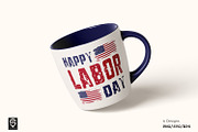 Labor Day T-Shirt Design Bundle, a Graphic by shaondesigns (Thumbnail 6 of 7)