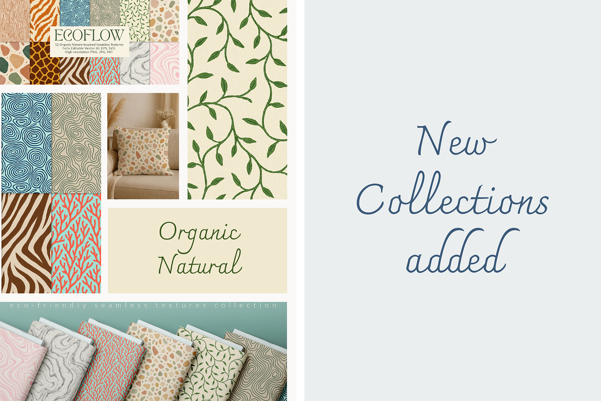 700+ Seamless Patterns Bundle, a Pattern Graphic by Olya Creative (Photo 9 of 56)