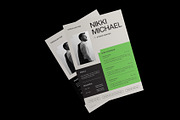 Simple Modern CV Resume, a Resume Template by Neermana (Thumbnail 5 of 5)