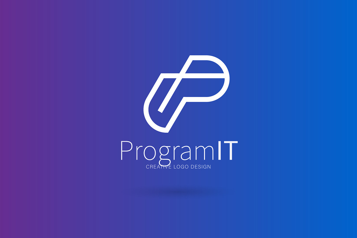 P letter, P monogram, a Branding & Logo Template by Logocreative (Photo 2 of 3)