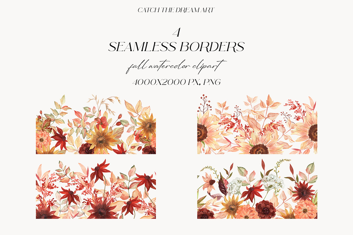 Autumn Air Delicate Fall Wildflowers, a Seasonal Illustration by Catch the Dream Art (Photo 13 of 14)