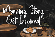 Mordibella - Brush Font, a Script Font by Akifatype. (Thumbnail 4 of 8)