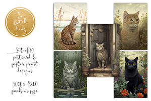 Cats Postcards & Art Prints