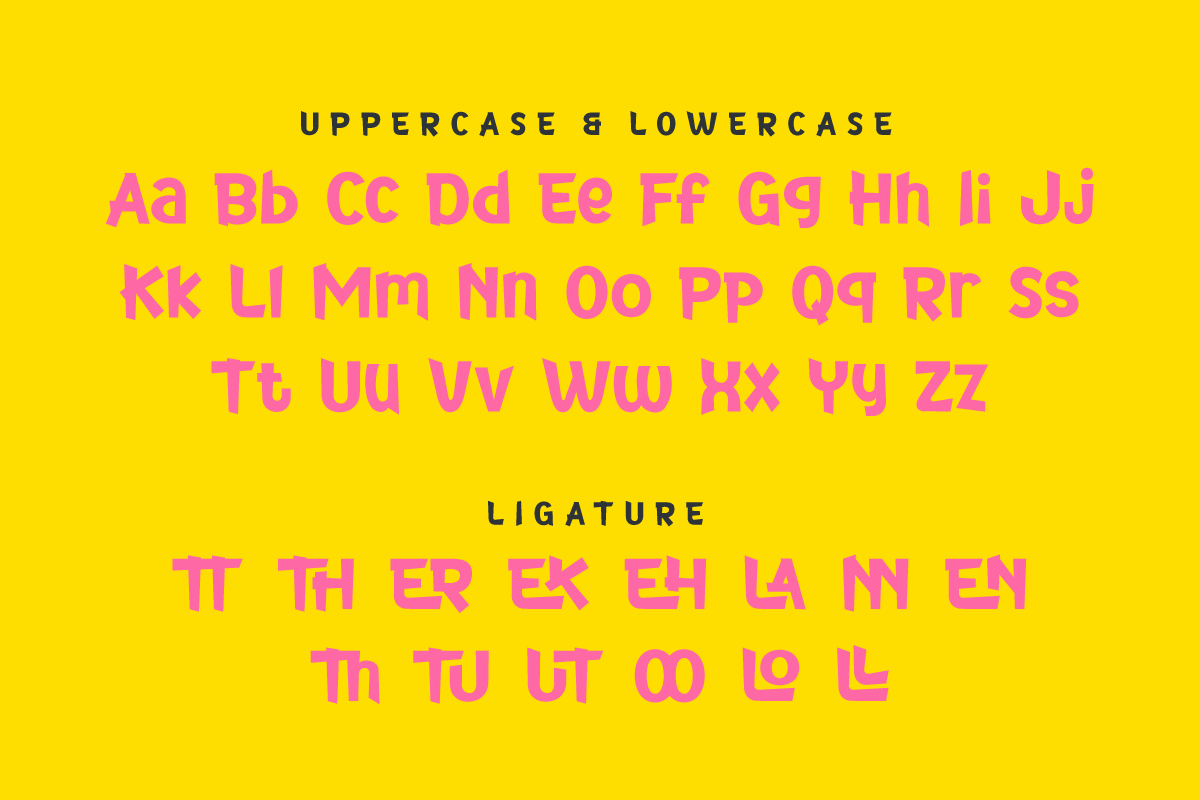 Zekilo - Playful Display Font, a Handwritten Font by twinstd (Photo 4 of 10)