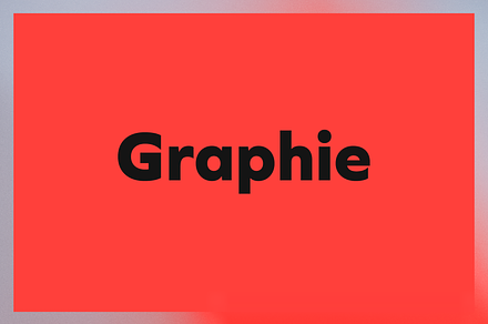 Graphie, a Sans Serif Font by Dharma Type
