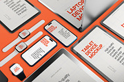 Set Device Mockup, a Wearable Device Mockup by Mockupnine (Thumbnail 2 of 3)