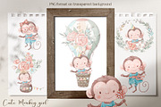 Cute Tropical animals clipart., an Animal Illustration by Yuliya Art (Thumbnail 25 of 33)