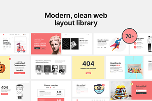 Bright Kit Web Layouts