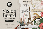 Vision Board Collage Creator, an Object Graphic by Davide Bassu (Thumbnail 22 of 22)