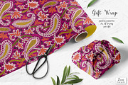 Olivia Paisley Pattern & Motifs, a Pattern Graphic by Zeesi Design Garden (Thumbnail 4 of 11)