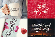 Blomming - Brush Font, a Script Font by Cruzine (Thumbnail 10 of 10)