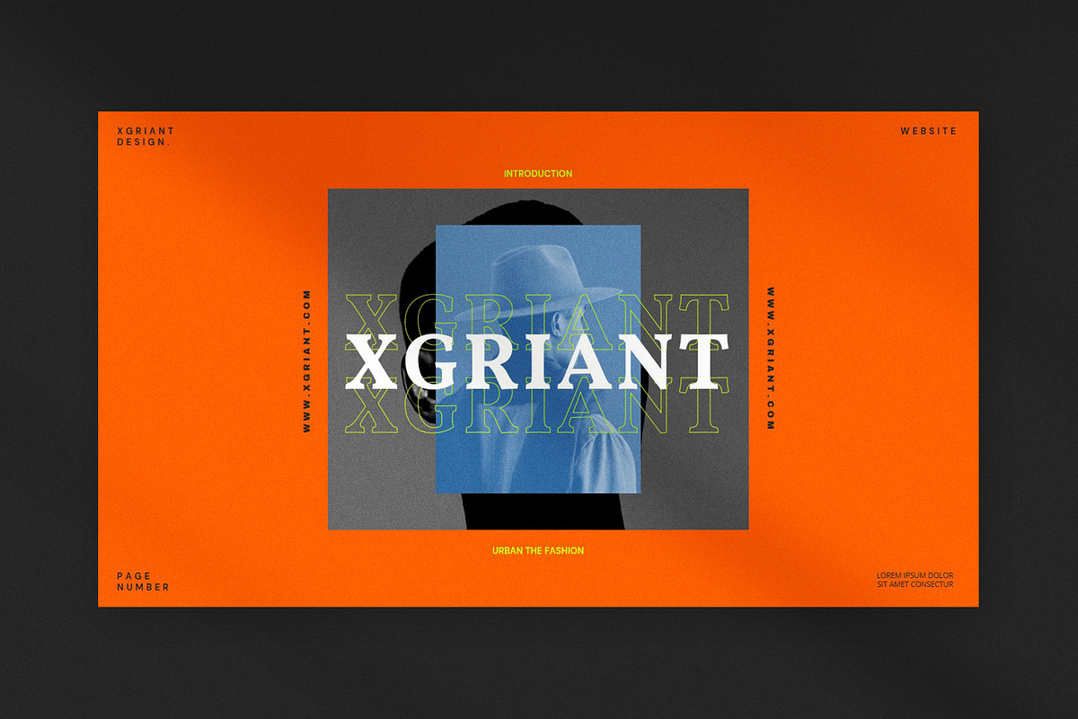 Xgriant Presentation Template preview 7