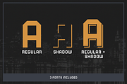 College Illusion Display Typeface, a Font by GlitzyGrapix (Thumbnail 2 of 13)
