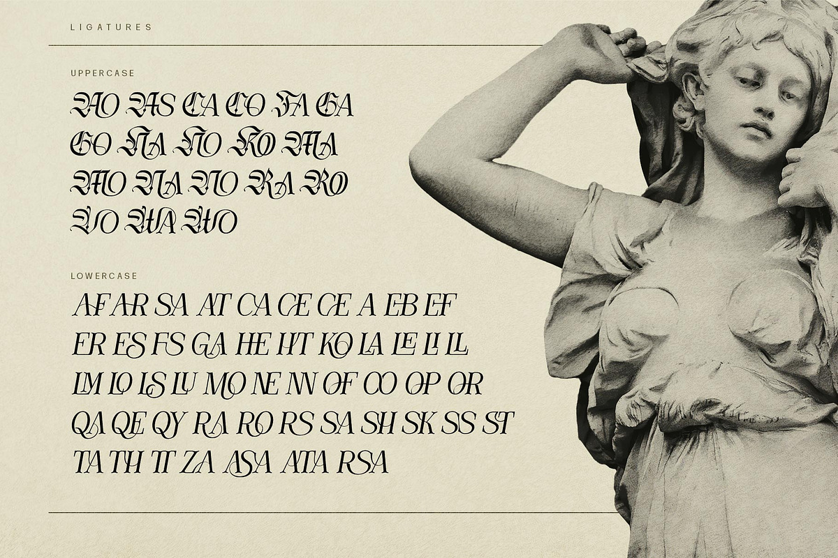 Lavoza typeface, a Blackletter Font by alit design (Photo 9 of 15)