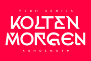 Wave Baltre Font | Modern Futuristic, a Sans Serif Font by WhymoreArt (Thumbnail 3 of 9)