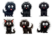 Funny Dog And Cat Clipart, an Illustration by Daily.Designs (Thumbnail 3 of 8)