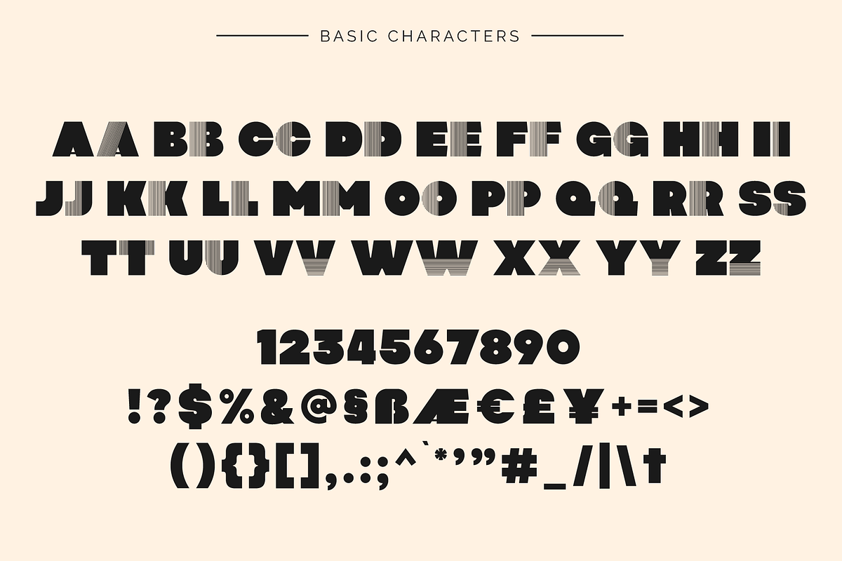 Avineo - Unique Display Typeface, a Sans Serif Font by Valentino Vergan (Photo 8 of 10)