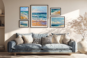 Ocean Waves Illustration, a Decorative Illustration by Housui Patterns (Thumbnail 7 of 12)