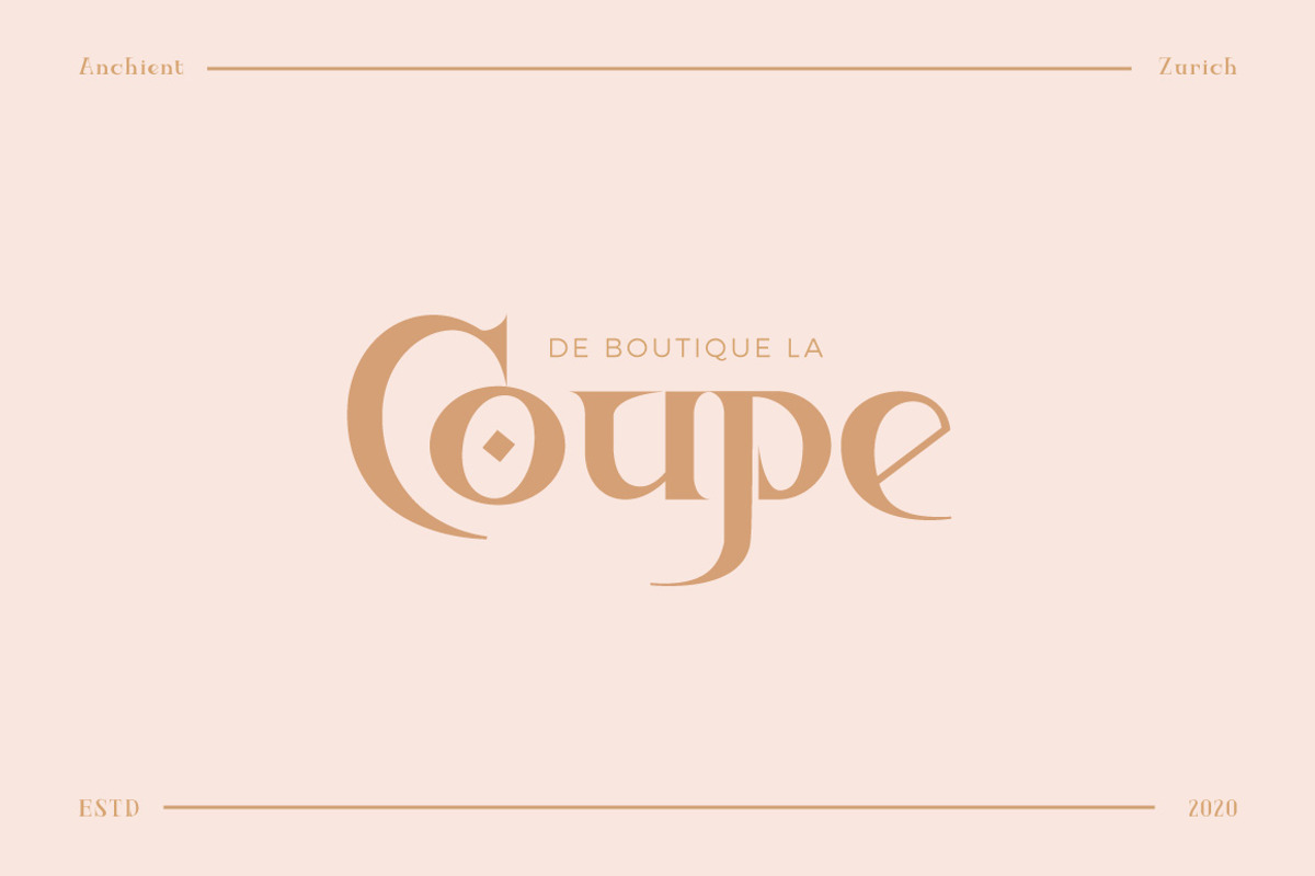 Ancient Zurich - Elegant Serif Logo, a Serif Font by Dirtyline Studio (Photo 3 of 22)
