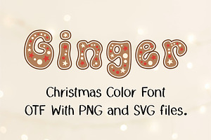 Gingerbread OTF PNG SVG